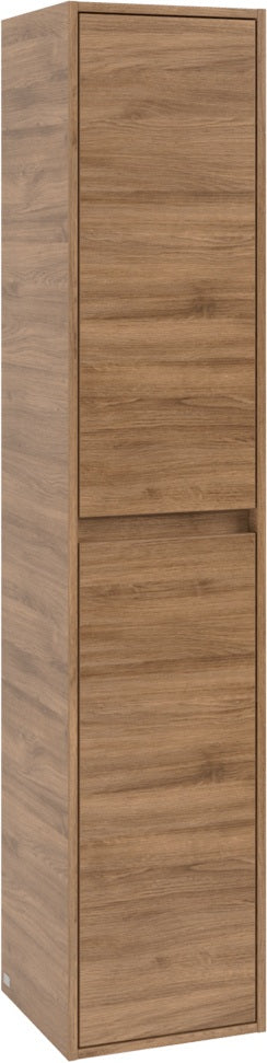 Villeroy & Boch Hochschrank Skyla C80100 Soft Green 350 mm – Badmöbel mit SoftClosing