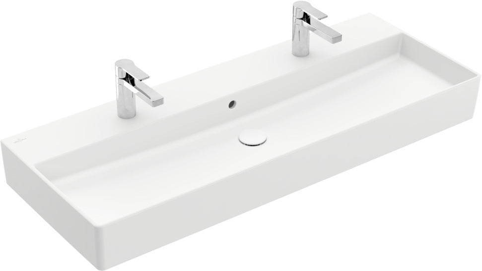 Villeroy & Boch Wandwaschbecken Memento 2.0 4A22CK 1200x470mm Graphite CeramicPlus