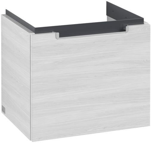 Villeroy & Boch Subway 2.0 Waschtischunterschrank 440 mm Glossy White mit Auszug