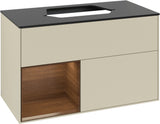 Villeroy & Boch Finion Waschtischunterschrank 1000 mm Glossy White Lacquer mit LED-Beleuchtung