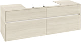 Villeroy & Boch Waschtischunterschrank Collaro C028 1600 mm White Oak mit SoftClosing