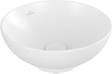 Villeroy & Boch Aufsatzwaschbecken Loop & Friends 4A4 501 Stone White CeramicPlus 380 mm