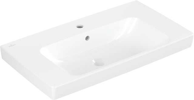 Villeroy & Boch Architectura Wandwaschbecken 800 mm Rechteck Weiß Alpin – Sanitärkeramik mit Überlauf