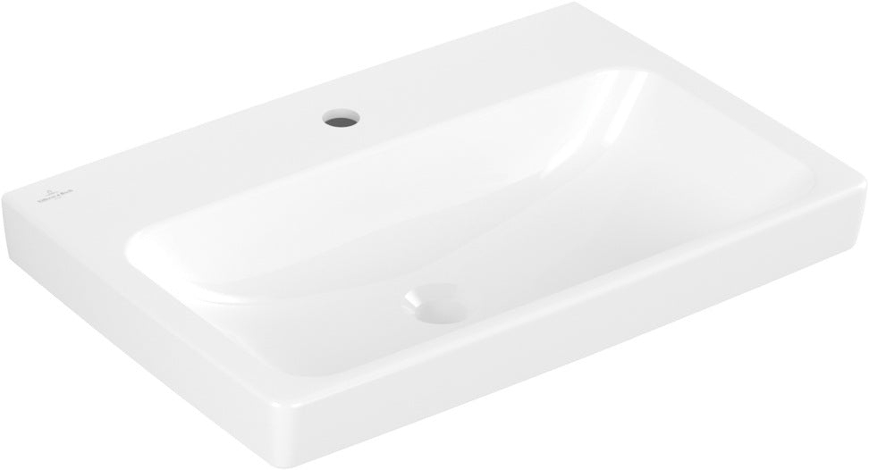 Villeroy & Boch Architectura Wandwaschbecken 650x445mm Rechteck Weiß Alpin