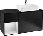 schwarz / Mitteldichte Faserplatte (MDF) / G392M T