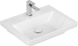 Villeroy & Boch Schrankwaschtisch Subway 3.0 600x470mm Rechteck Weiß Alpin