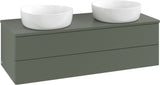 Villeroy & Boch Antao Waschbeckenunterschrank 1200 mm Anthrazit Matt – 2 Auszüge, Push-to-Open