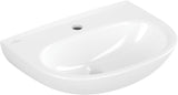 Villeroy & Boch Handwaschbecken O.novo 500x380 mm Oval Weiß Alpin – Wandmontage, Sanitärkeramik