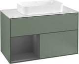 Villeroy & Boch Waschtischunterschrank Finion G241GF Glossy White Lacquer 1000 mm mit Beleuchtung