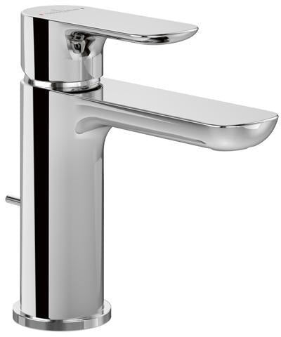 Villeroy & Boch O.novo Einhebel-Waschtischarmatur mit Ablaufgarnitur, Chrom, 50x155x150 mm