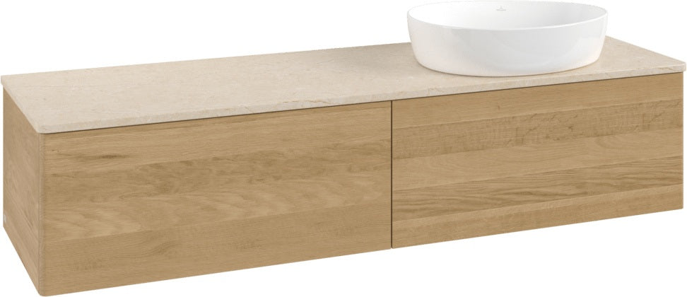 Villeroy & Boch Waschbeckenunterschrank Antao K38013 1600 mm Warm Walnut mit Push-to-open