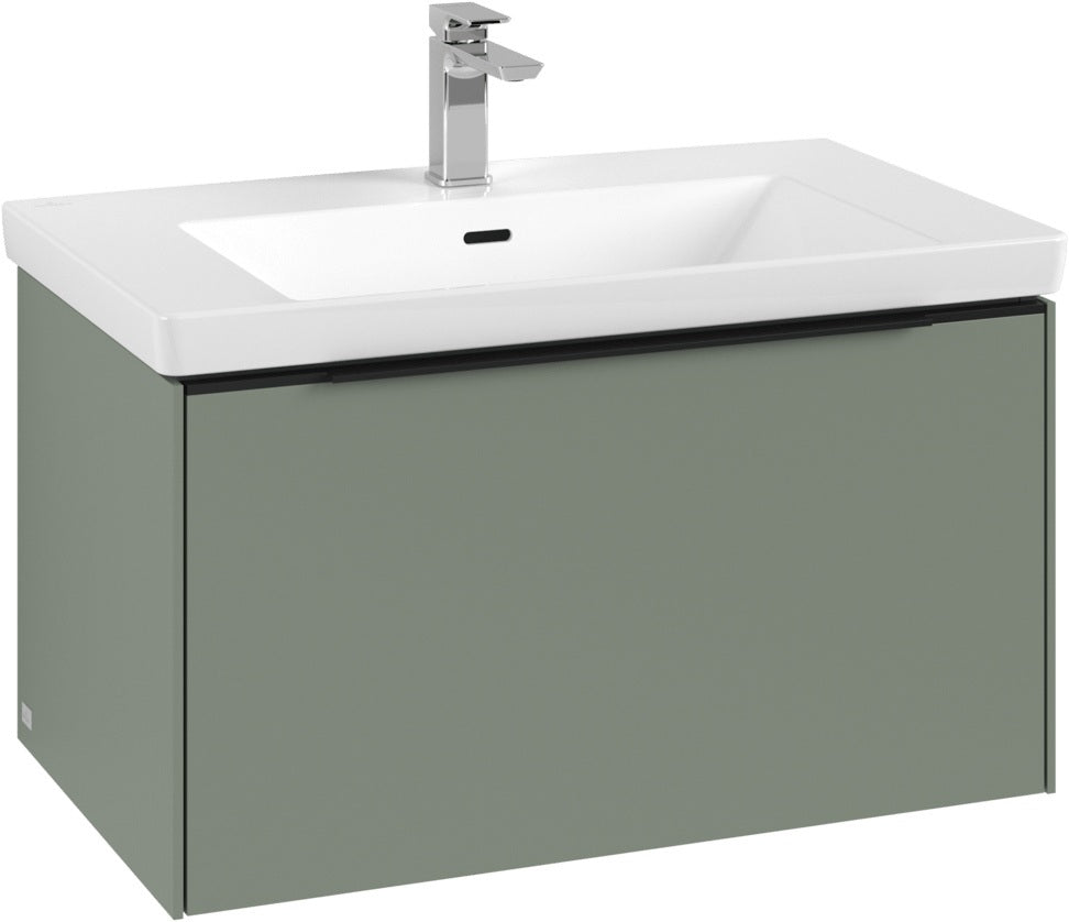 Villeroy & Boch Waschtischunterschrank Subway 3.0 C 573L0 Brilliant White mit Beleuchtung