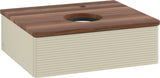 Villeroy & Boch Waschtischunterschrank Antao 600 mm Anthrazit Matt mit LED-Auszugsbeleuchtung