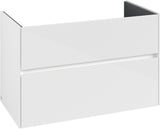Villeroy & Boch Waschtischunterschrank Collaro C145 B0 Glossy White 961 mm mit LED-Beleuchtung