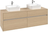 Villeroy & Boch Waschbeckenunterschrank Collaro C10700 1600 mm Nordic Oak mit 4 Auszügen