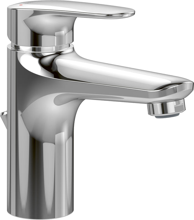 Villeroy & Boch Einhebel-Waschtischarmatur Newo 45x155x144 mm Chrom – mit AirPlus & AquaSmart