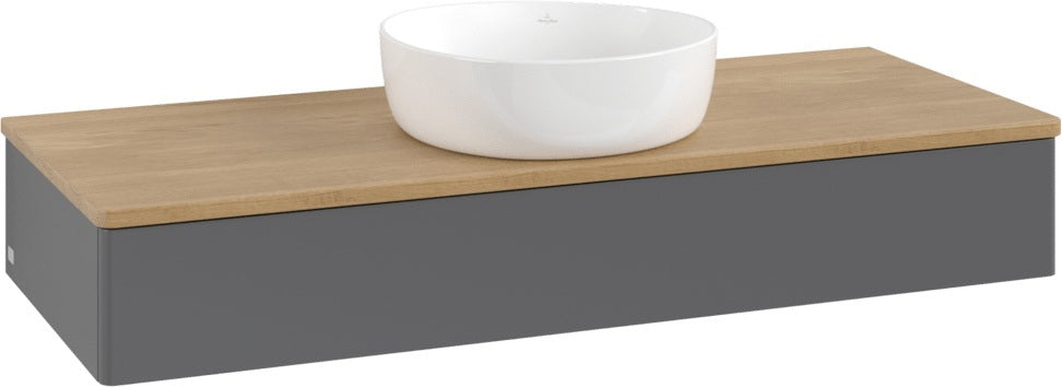Villeroy & Boch Waschtischunterschrank Antao 1200 mm Anthracite Matt mit SoftClosing