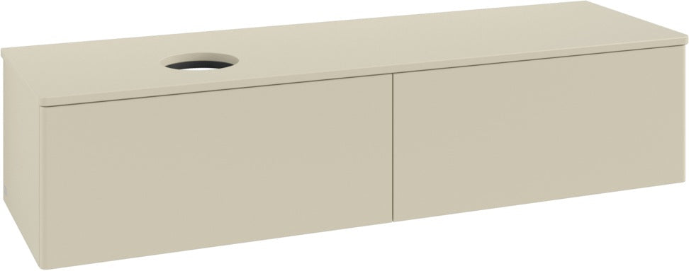 Villeroy & Boch Antao Waschtischunterschrank 1600 mm Anthrazit Matt mit LED-Auszugsbeleuchtung