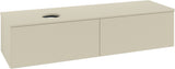 Villeroy & Boch Antao Waschtischunterschrank 1600 mm Anthrazit Matt mit LED-Auszugsbeleuchtung