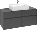 Villeroy & Boch Waschtischunterschrank Collaro C128 1200 mm White Oak mit SoftClosing