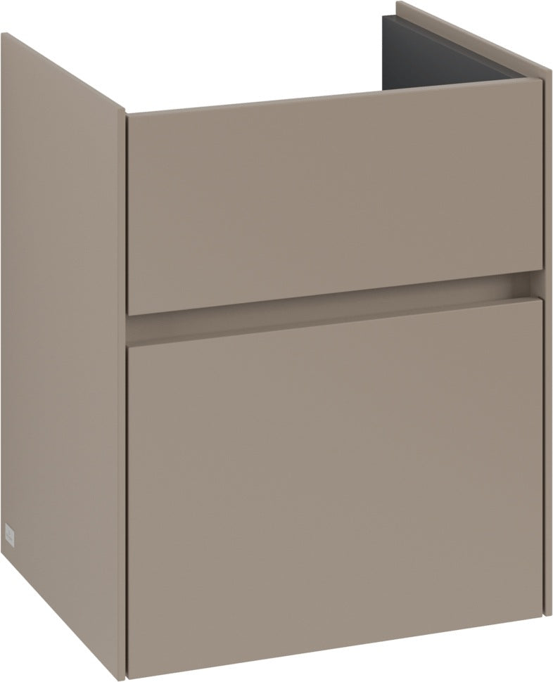 Villeroy & Boch Waschtischunterschrank Collaro C006 Glossy White 460 mm mit LED-Beleuchtung