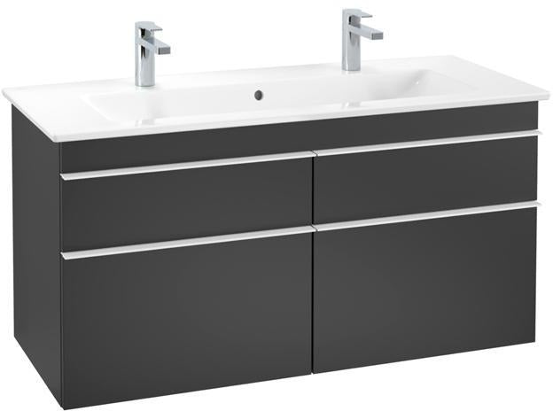 Villeroy & Boch VENTICELLO Waschtischunterschrank 1153 mm Santana Oak mit 4 Auszügen und Glasabtrennungen