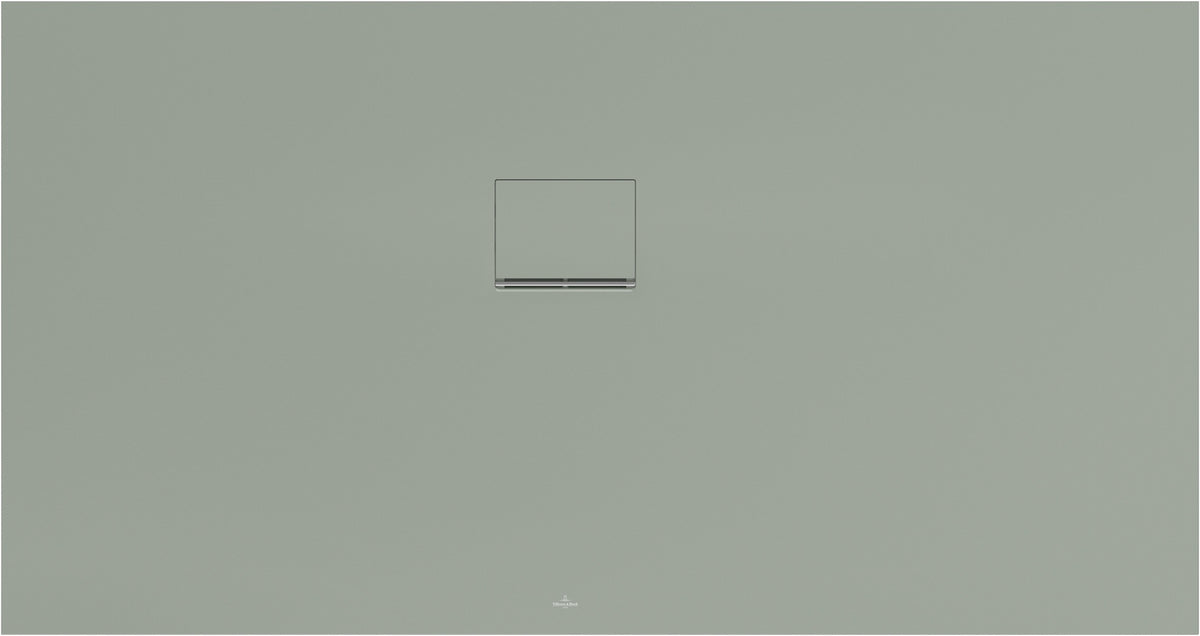 Villeroy & Boch Squaro Infinity Duschwanne 1700x1000mm Morning Green – Rechteck, Rutschhemmung C