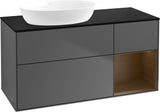 Villeroy & Boch Finion Waschtischunterschrank 1200 mm Glossy White Lacquer mit LED-Beleuchtung