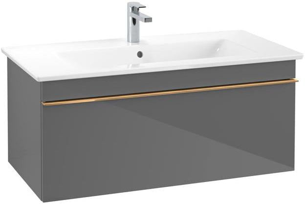 Villeroy & Boch Venticello Waschbeckenunterschrank 953 mm Glossy White – Wandhängend mit Auszug