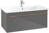 Villeroy & Boch Venticello Waschbeckenunterschrank 953 mm Glossy White – Wandhängend mit Auszug