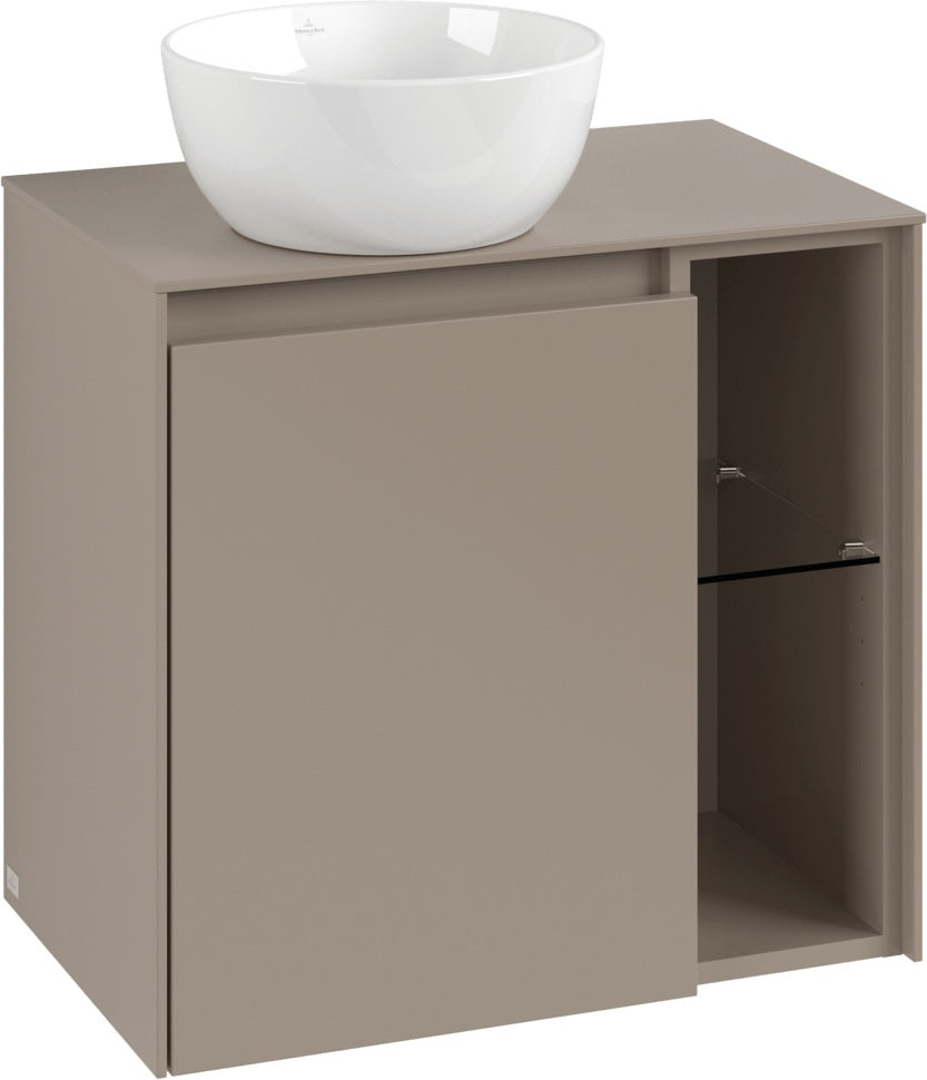 Villeroy & Boch Waschbeckenunterschrank Collaro C151 B0 600x548x380mm White Oak mit Beleuchtung