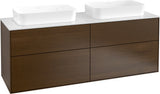 Villeroy & Boch Finion Waschtischunterschrank 1600 mm Glossy White Lacquer, 4 Auszüge, SoftClosing