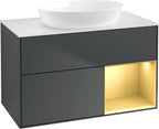 blau / Mitteldichte Faserplatte (MDF) / FA21HF
