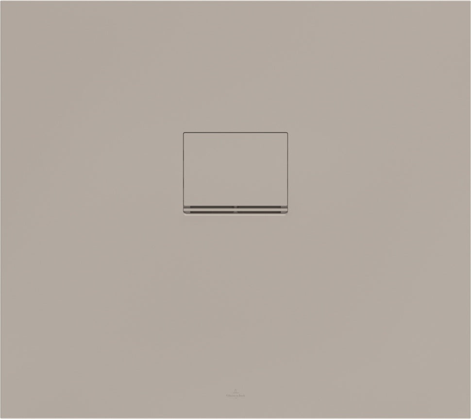 Villeroy & Boch Squaro Infinity Duschwanne 1000x900mm Quaryl Stone White rechteckig