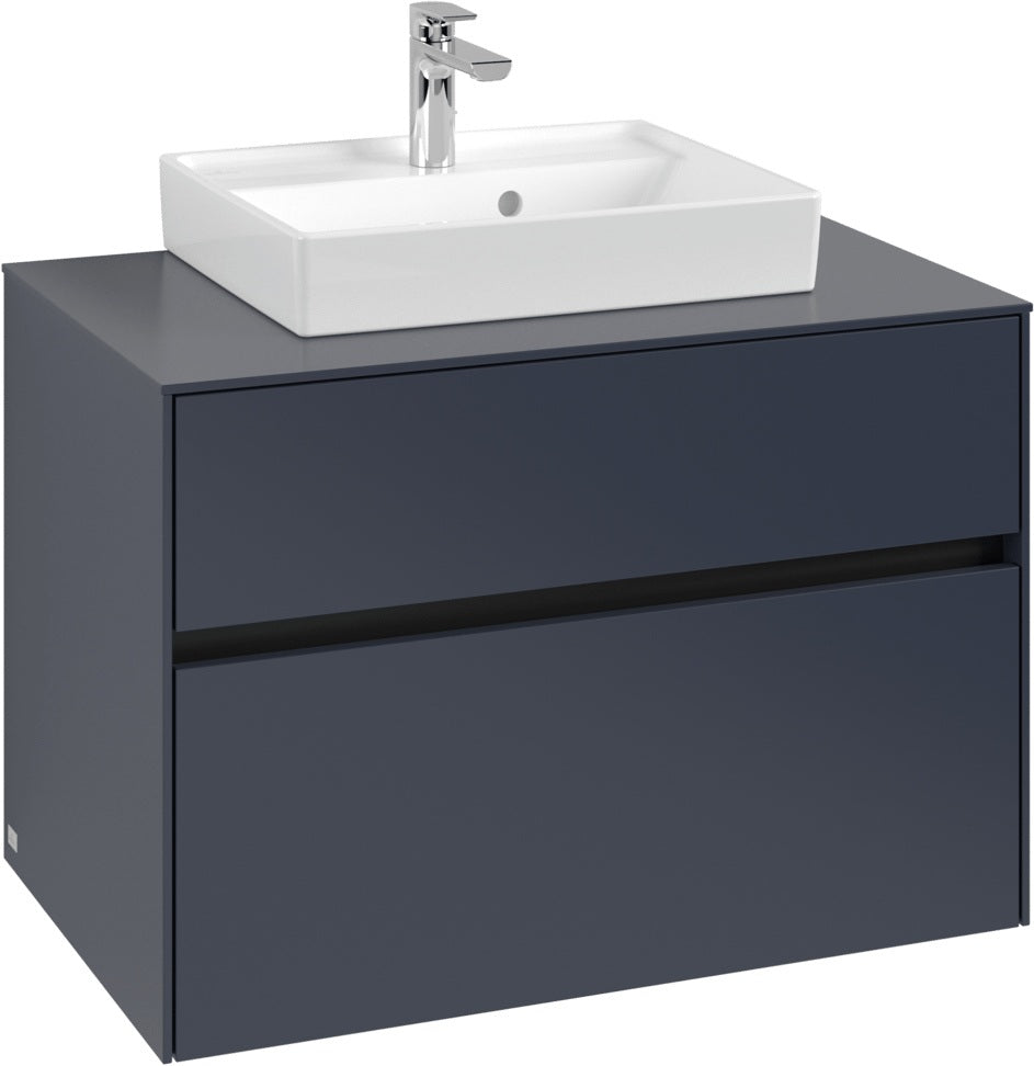 Villeroy & Boch Waschbeckenunterschrank Collaro C06900 800 mm White Oak mit SoftClosing
