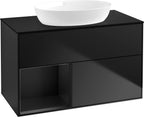 schwarz / Mitteldichte Faserplatte (MDF) / FA12P D