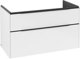 Villeroy & Boch Subway 3.0 Waschtischunterschrank C570L0 Brilliant White mit LED-Beleuchtung und SoftClosing