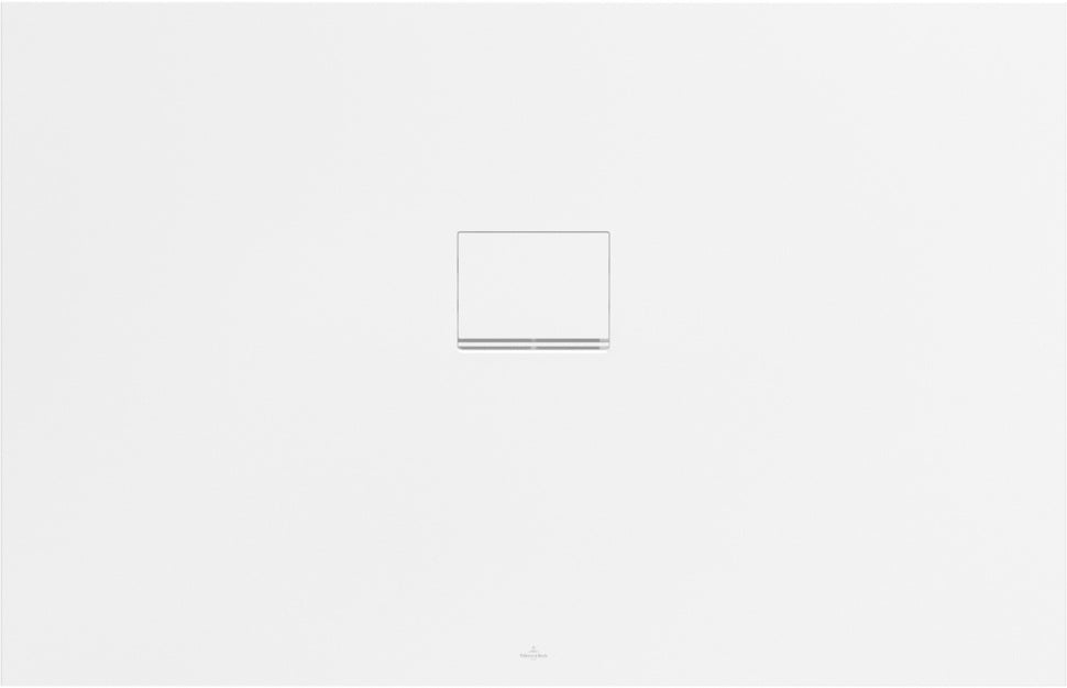 Villeroy & Boch Squaro Infinity Rechteck-Duschwanne 1400x800x40 mm Stone White UDQ1480SQI2V