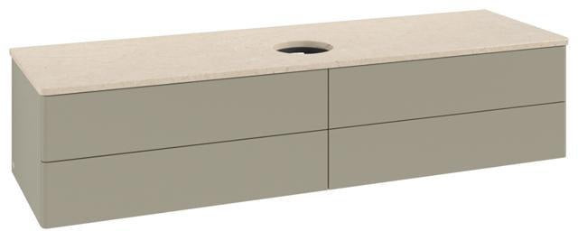 Villeroy & Boch Antao Waschtischunterschrank 1600 mm mit LED-Beleuchtung und Push-Open