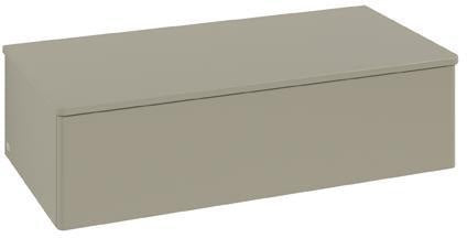 Villeroy & Boch Antao Sideboard 1000 mm – Wandhängend, Grau Matt, mit LED-Beleuchtung