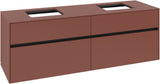 Villeroy & Boch Waschbeckenunterschrank Collaro C137 B0 1600 mm White Oak mit Beleuchtung