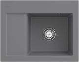 Villeroy & Boch Subway 45 Compact Einbauspüle 650x510mm Keramik Ebony CeramicPlus
