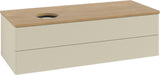 Villeroy & Boch Antao Waschtischunterschrank 1200 mm Anthrazit Matt mit 2 Auszügen
