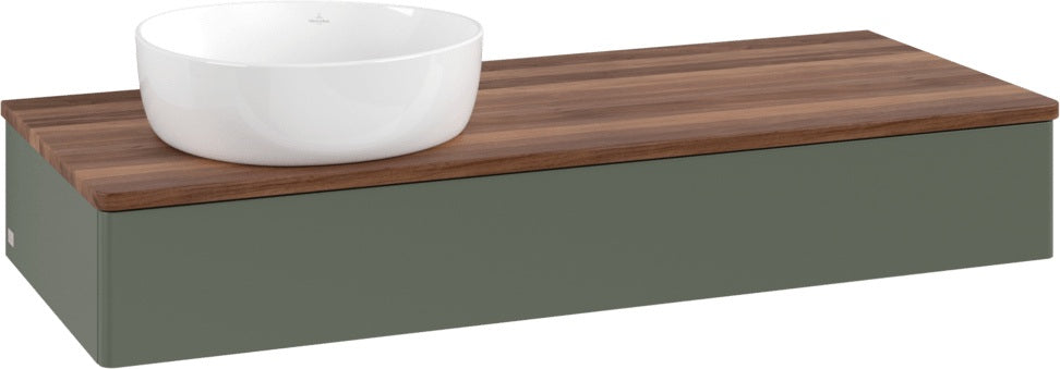 Villeroy & Boch Waschbeckenunterschrank Antao 1200 mm Anthrazit Matt mit Auszug