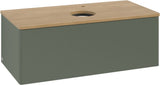 Villeroy & Boch Waschtischunterschrank Antao L31050 1000 mm Anthrazit Matt Lack mit LED-Beleuchtung
