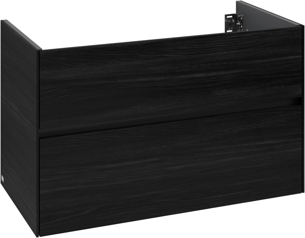 Villeroy & Boch Waschbeckenunterschrank Collaro C13900 in White Oak – 996 mm, 2 Auszüge, SoftClosing