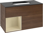 Nussbaum / Mitteldichte Faserplatte (MDF) / keine Angabe