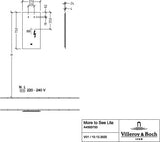 Villeroy & Boch More to See Lite Spiegel 650x750mm mit umlaufender LED-Beleuchtung