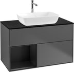 anthrazit / Mitteldichte Faserplatte (MDF) / G772P D