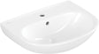Villeroy & Boch O.novo Wandwaschbecken 550x440 mm Oval Weiß Alpin 1 Hahnloch
